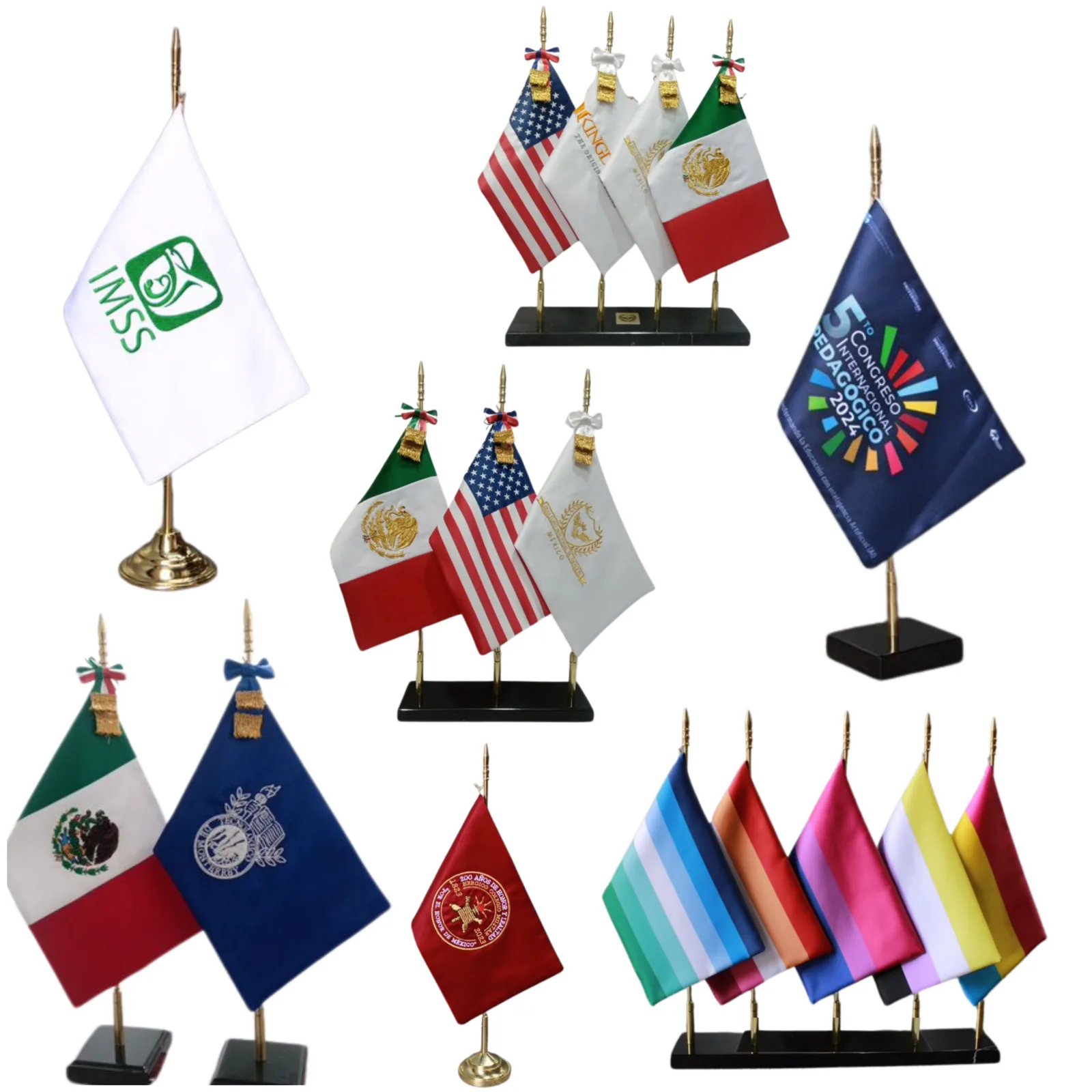 Banderas de escritorio y full print