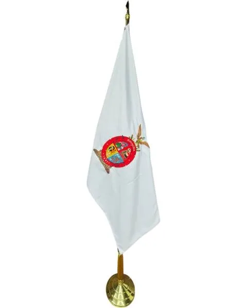 Bandera Interior Bordada Emblemática